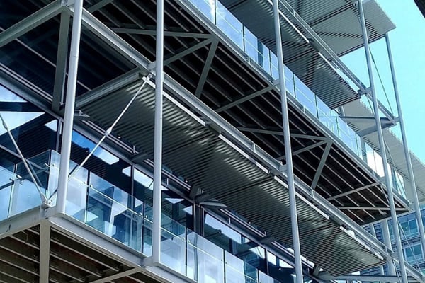 Glass and stainless steel Balustrades
